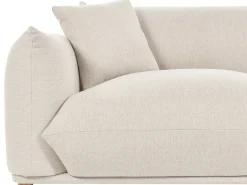 Online Sofa dla 3 osób LUVOS Jasnobeżowy Sofy Tapicerowane|Wszystkie Sofy