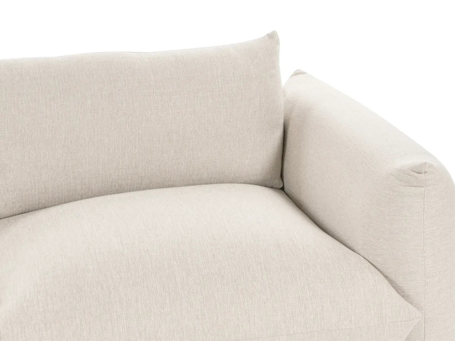 Online Sofa dla 3 osób LUVOS Jasnobeżowy Sofy Tapicerowane|Wszystkie Sofy
