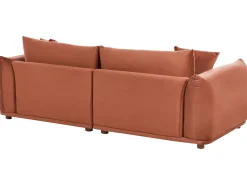 New Sofa dla 3 osób LUVOS Welur Złoty brąz Sofy Tapicerowane|Wszystkie Sofy