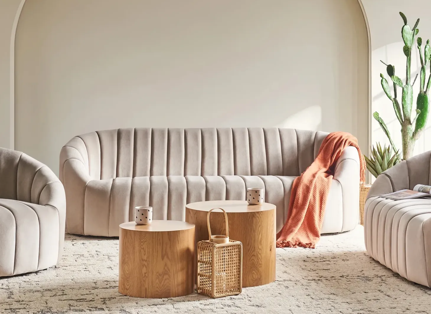 Discount Sofa dla 3 osób MALUNG Welur Sofy Tapicerowane|Kolekcje Sof