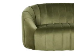 Sofa dla 2 osób MALUNG Welur Ciemno Sofy Tapicerowane|Sofy Dwuosobowe