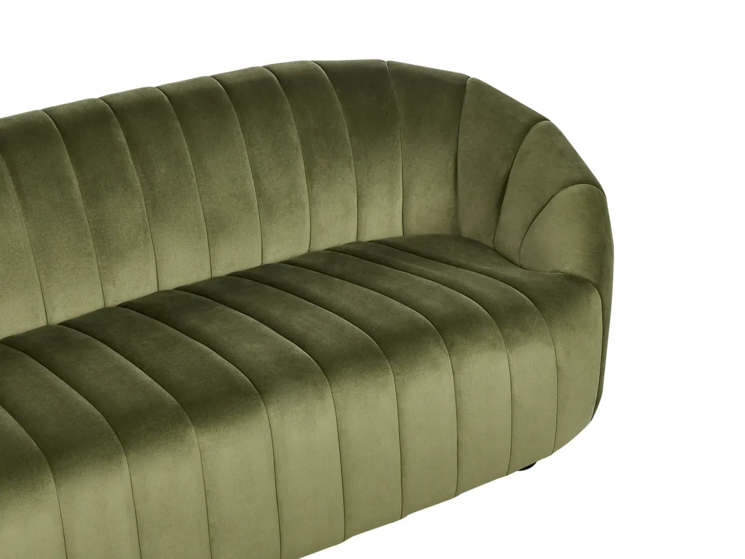 Best Sofa dla 3 osób MALUNG Welur Ciemno Sofy Tapicerowane|Kolekcje Sof