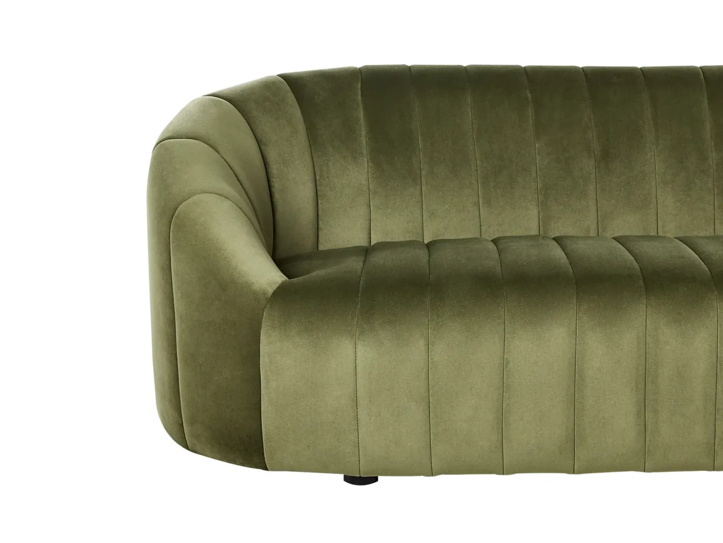 Best Sofa dla 3 osób MALUNG Welur Ciemno Sofy Tapicerowane|Kolekcje Sof