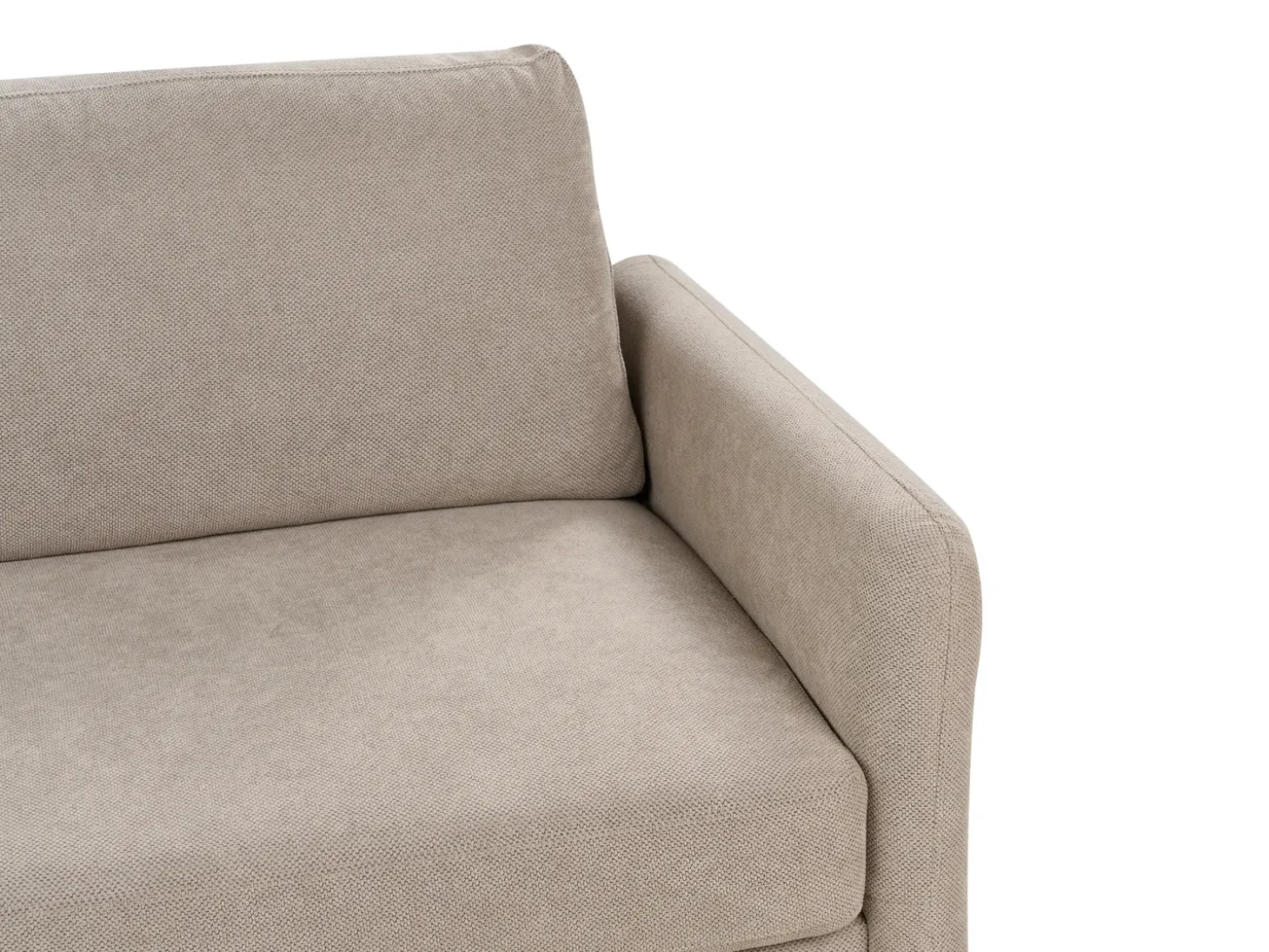 Hot Sofa dla 3 osób MARE Beżowoszary ze schowkiem Sofy Tapicerowane|Kolekcje Sof