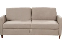 Hot Sofa dla 3 osób MARE Beżowoszary ze schowkiem Sofy Tapicerowane|Kolekcje Sof