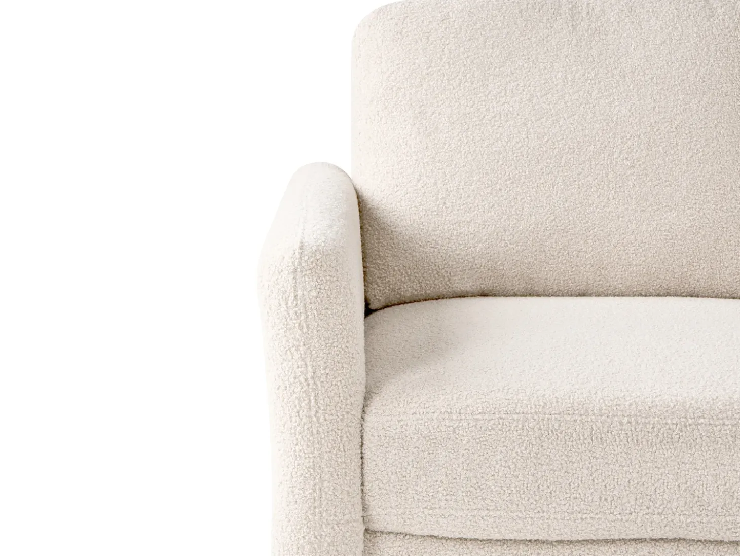 Sofa dla 2 osób MARE Boucle Sofy Tapicerowane|Sofy Dwuosobowe