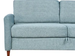 Online Sofa dla 3 osób MARE Niebieski ze schowkiem Sofy Tapicerowane|Kolekcje Sof