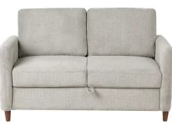 Discount Sofa dla 2 osób MARE Szary Sofy Tapicerowane|Sofy Dwuosobowe