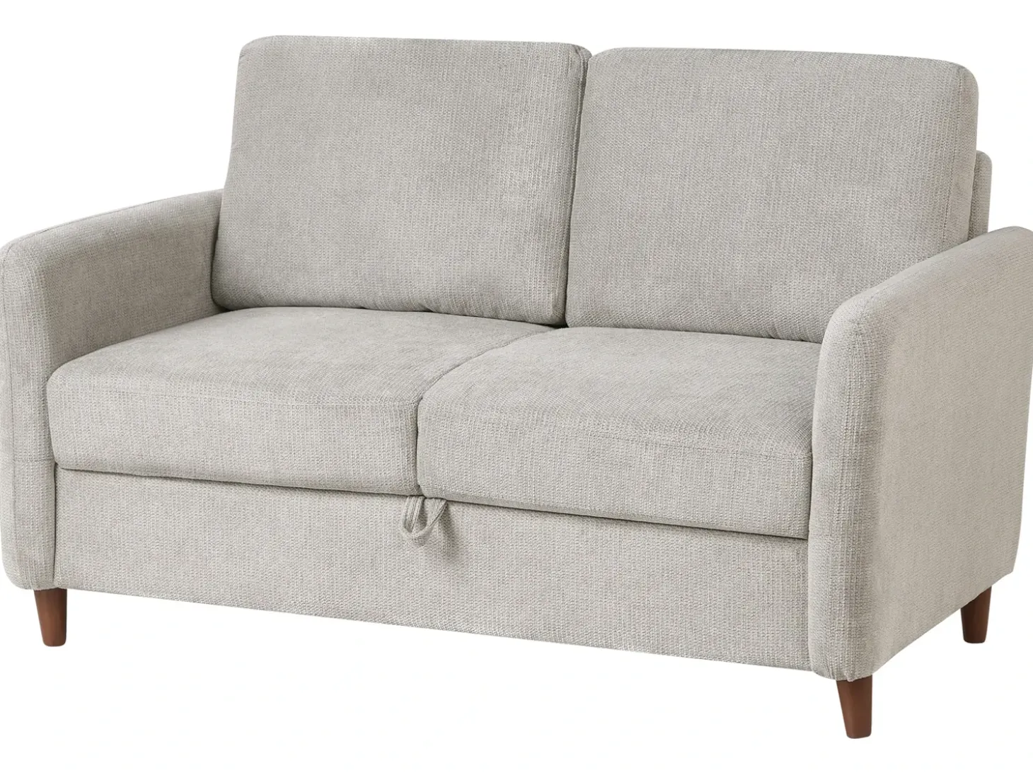 Discount Sofa dla 2 osób MARE Szary Sofy Tapicerowane|Sofy Dwuosobowe