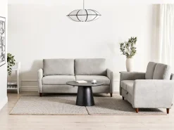 Clearance Sofa dla 3 osób MARE Szary Sofy Tapicerowane|Kolekcje Sof