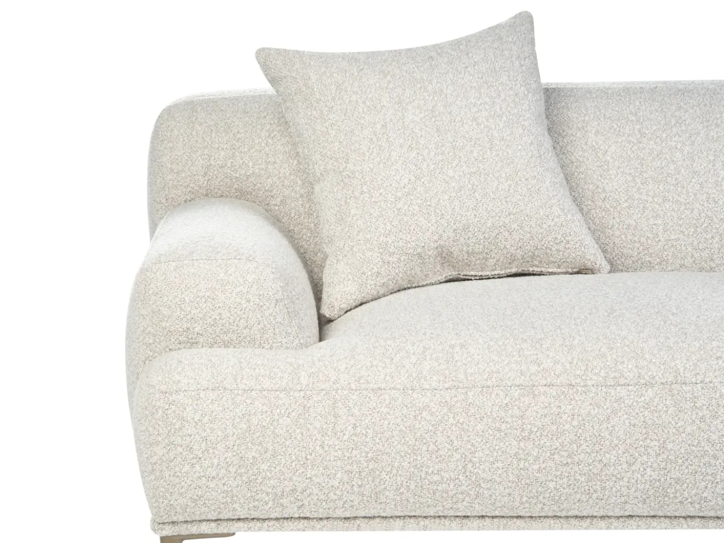 Discount Sofa dla 3 osób MATILA Boucle Złamana biel Sofy Tapicerowane|Wszystkie Sofy