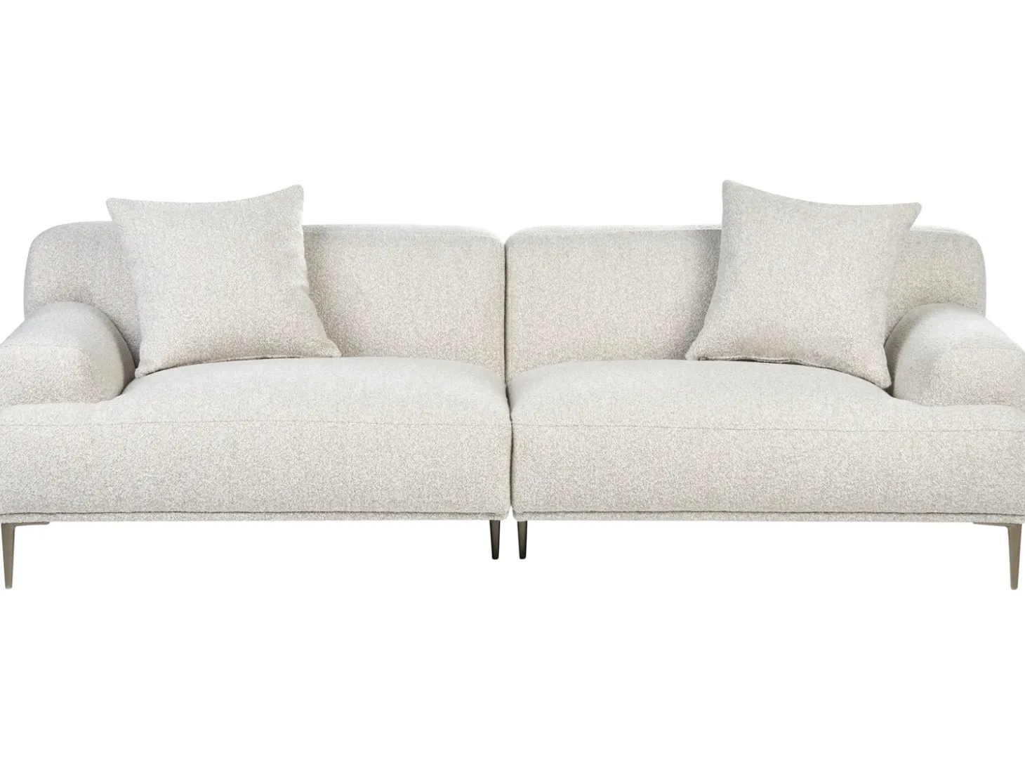 Discount Sofa dla 3 osób MATILA Boucle Złamana biel Sofy Tapicerowane|Wszystkie Sofy