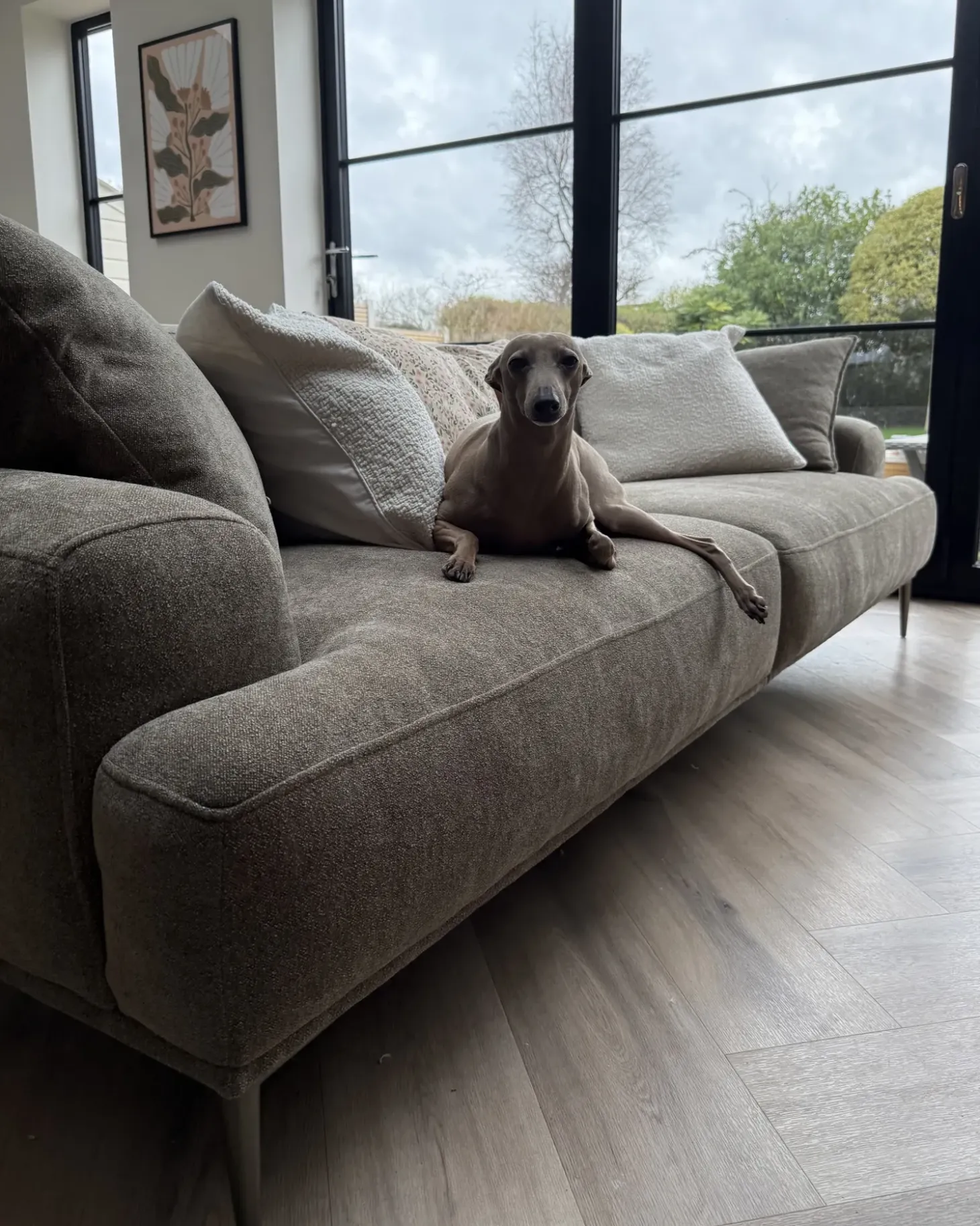 Discount Sofa dla 3 osób MATILA Jasno Sofy Tapicerowane|Wszystkie Sofy
