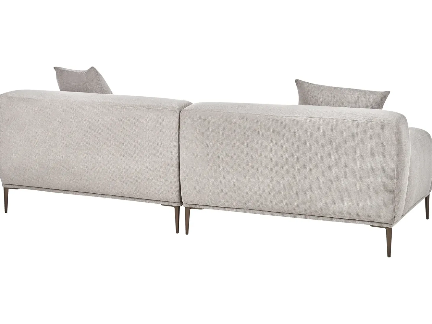 Best Sofa dla 3 osób MATILA Jasnoszary Sofy Tapicerowane|Wszystkie Sofy