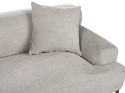 Best Sofa dla 3 osób MATILA Jasnoszary Sofy Tapicerowane|Wszystkie Sofy