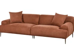 Online Sofa dla 3 osób MATILA Złoty brąz Sofy Tapicerowane|Wszystkie Sofy