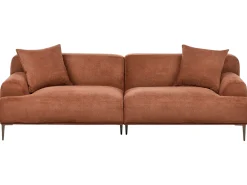 Online Sofa dla 3 osób MATILA Złoty brąz Sofy Tapicerowane|Wszystkie Sofy