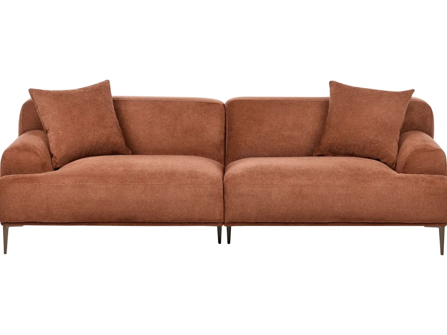 Online Sofa dla 3 osób MATILA Złoty brąz Sofy Tapicerowane|Wszystkie Sofy