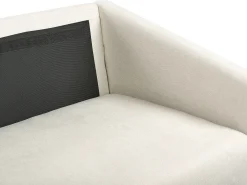 Sofa dla 2 osób MAURA Jasnobeżowy Sofy Tapicerowane|Sofy Dwuosobowe