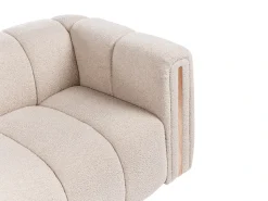 Hot Sofa dla 2 osób MORSIL Boucle Beżowy Sofy Tapicerowane|Sofy Dwuosobowe