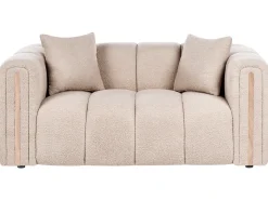 Hot Sofa dla 2 osób MORSIL Boucle Beżowy Sofy Tapicerowane|Sofy Dwuosobowe