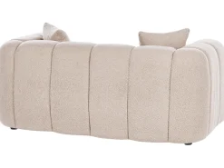 Hot Sofa dla 2 osób MORSIL Boucle Beżowy Sofy Tapicerowane|Sofy Dwuosobowe