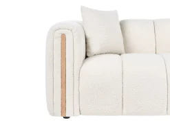 Sofa dla 2 osób MORSIL Boucle Złamana biel Sofy Tapicerowane|Sofy Dwuosobowe