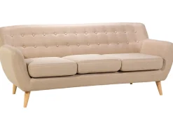 Sale Sofa dla 3 osób MOTALA Beżowy Sofy Tapicerowane|Kolekcje Sof