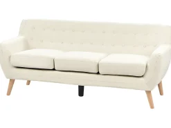 Outlet Sofa dla 3 osób MOTALA Jasnobeżowy Sofy Tapicerowane|Kolekcje Sof