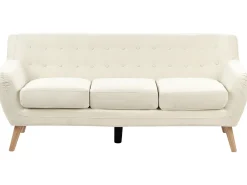 Outlet Sofa dla 3 osób MOTALA Jasnobeżowy Sofy Tapicerowane|Kolekcje Sof