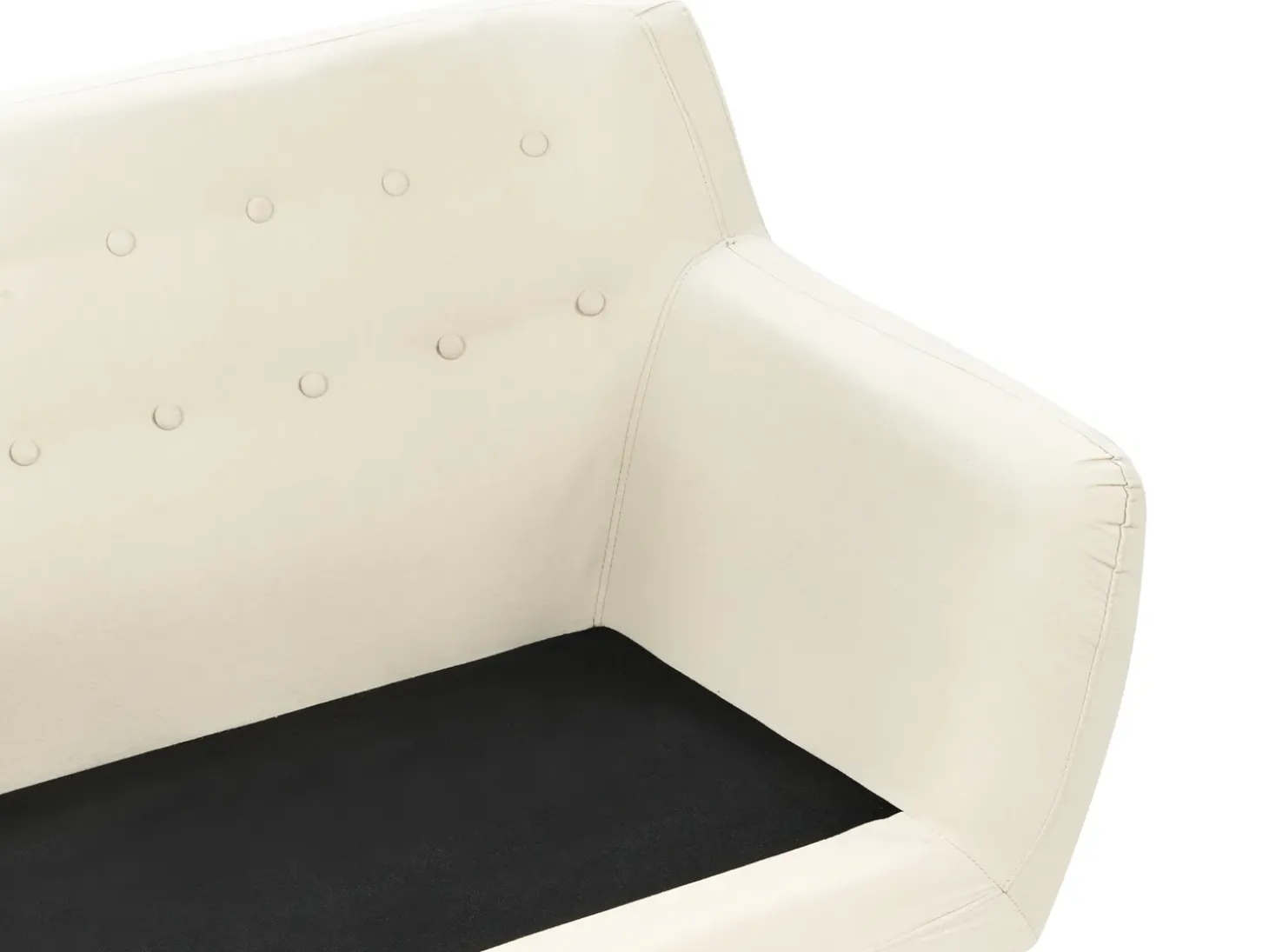 Outlet Sofa dla 3 osób MOTALA Jasnobeżowy Sofy Tapicerowane|Kolekcje Sof