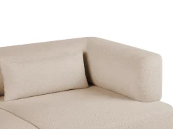Clearance Sofa dla 2 osób MOVIK Boucle Beżowy Sofy Tapicerowane|Sofy Dwuosobowe