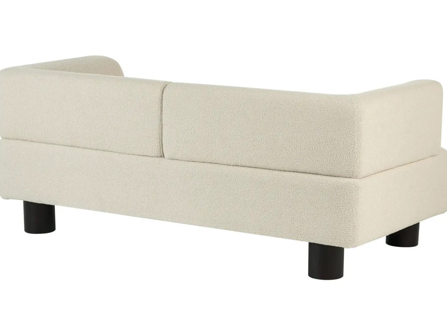Hot Sofa dla 2 osób MOVIK Boucle Złamana biel Sofy Tapicerowane|Sofy Dwuosobowe