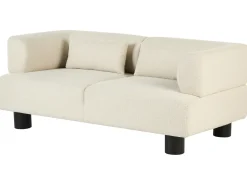 Hot Sofa dla 2 osób MOVIK Boucle Złamana biel Sofy Tapicerowane|Sofy Dwuosobowe