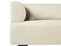 Hot Sofa dla 2 osób MOVIK Boucle Złamana biel Sofy Tapicerowane|Sofy Dwuosobowe