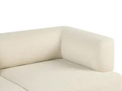 Hot Sofa dla 2 osób MOVIK Boucle Złamana biel Sofy Tapicerowane|Sofy Dwuosobowe