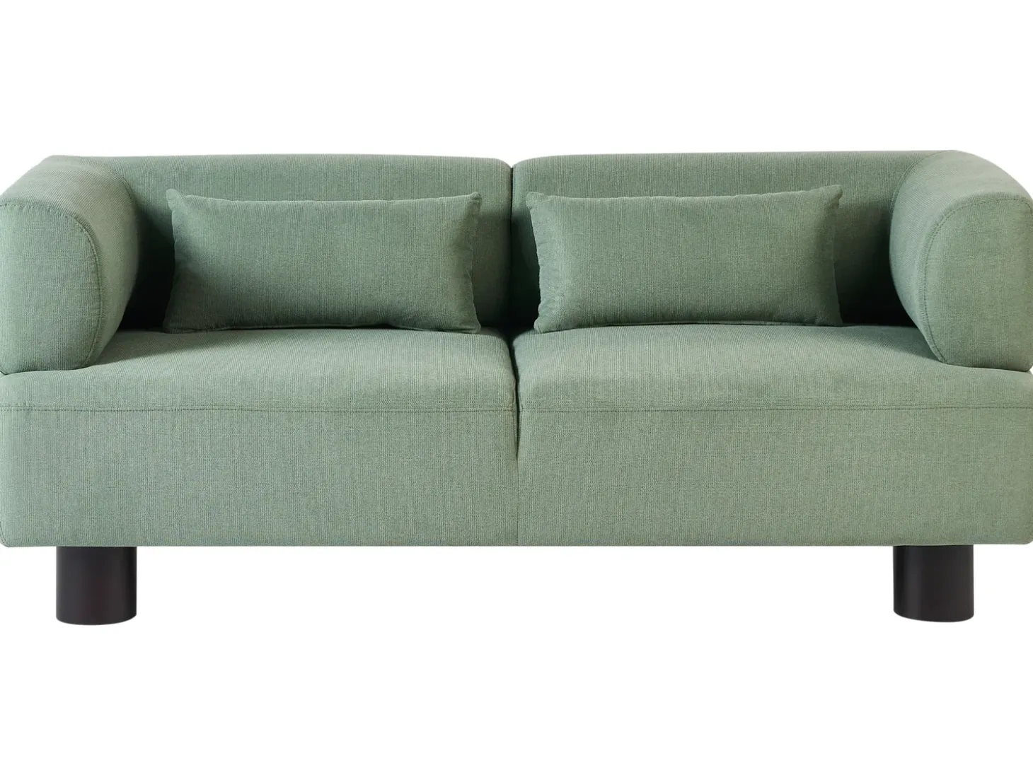 Sofa dla 2 osób MOVIK Jasnozielony Sofy Tapicerowane|Sofy Dwuosobowe