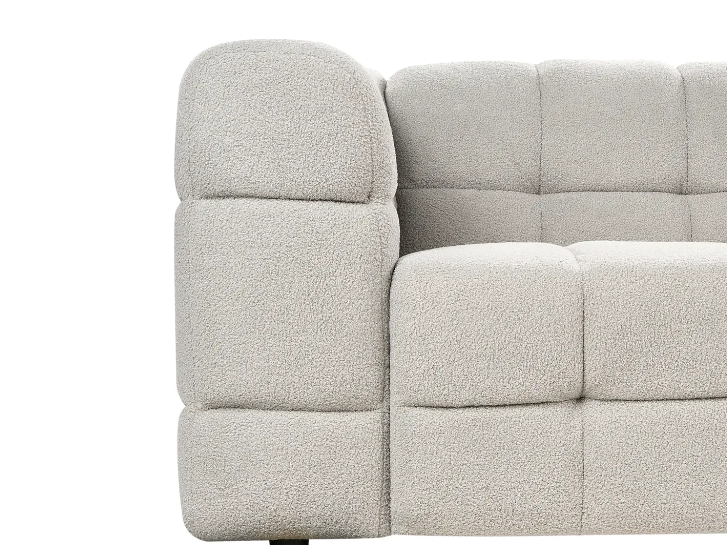 Sofa dla 3 osób MULLOLA Boucle Sofy Tapicerowane|Wszystkie Sofy