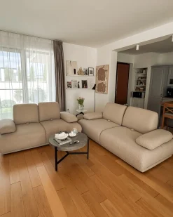 Discount Sofa dla 2 osób NACKA Boucle Beżowy Sofy Tapicerowane|Kolekcje Sof