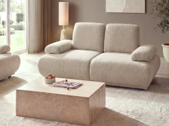 Discount Sofa dla 2 osób NACKA Boucle Beżowy Sofy Tapicerowane|Kolekcje Sof