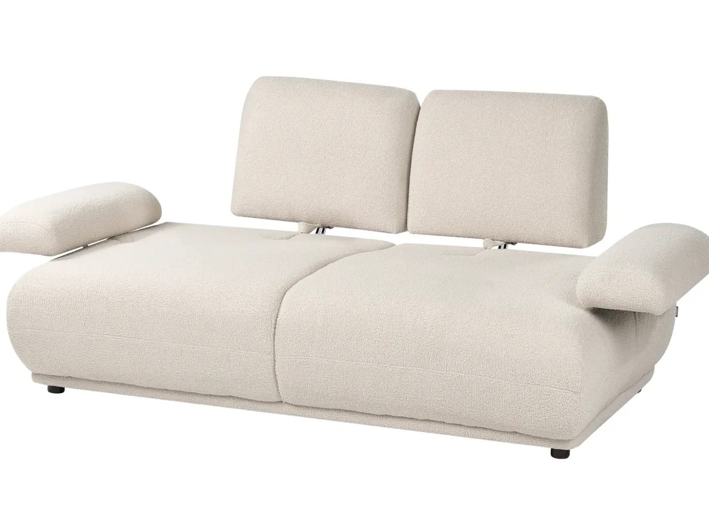 Online Sofa dla 2 osób NACKA Boucle Złamana biel Sofy Tapicerowane|Sofy Dwuosobowe