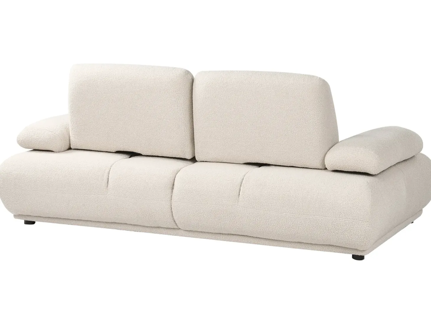 Online Sofa dla 2 osób NACKA Boucle Złamana biel Sofy Tapicerowane|Sofy Dwuosobowe