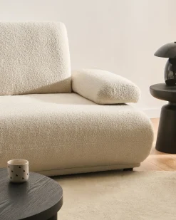 Online Sofa dla 2 osób NACKA Boucle Złamana biel Sofy Tapicerowane|Sofy Dwuosobowe