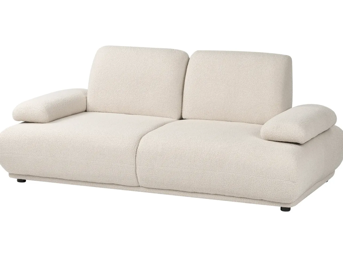 Best Sofa dla 3 osób NACKA Boucle Złamana biel Sofy Tapicerowane|Kolekcje Sof