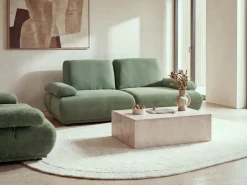 Sale Sofa dla 3 osób NACKA Jasnozielony Sofy Tapicerowane|Kolekcje Sof
