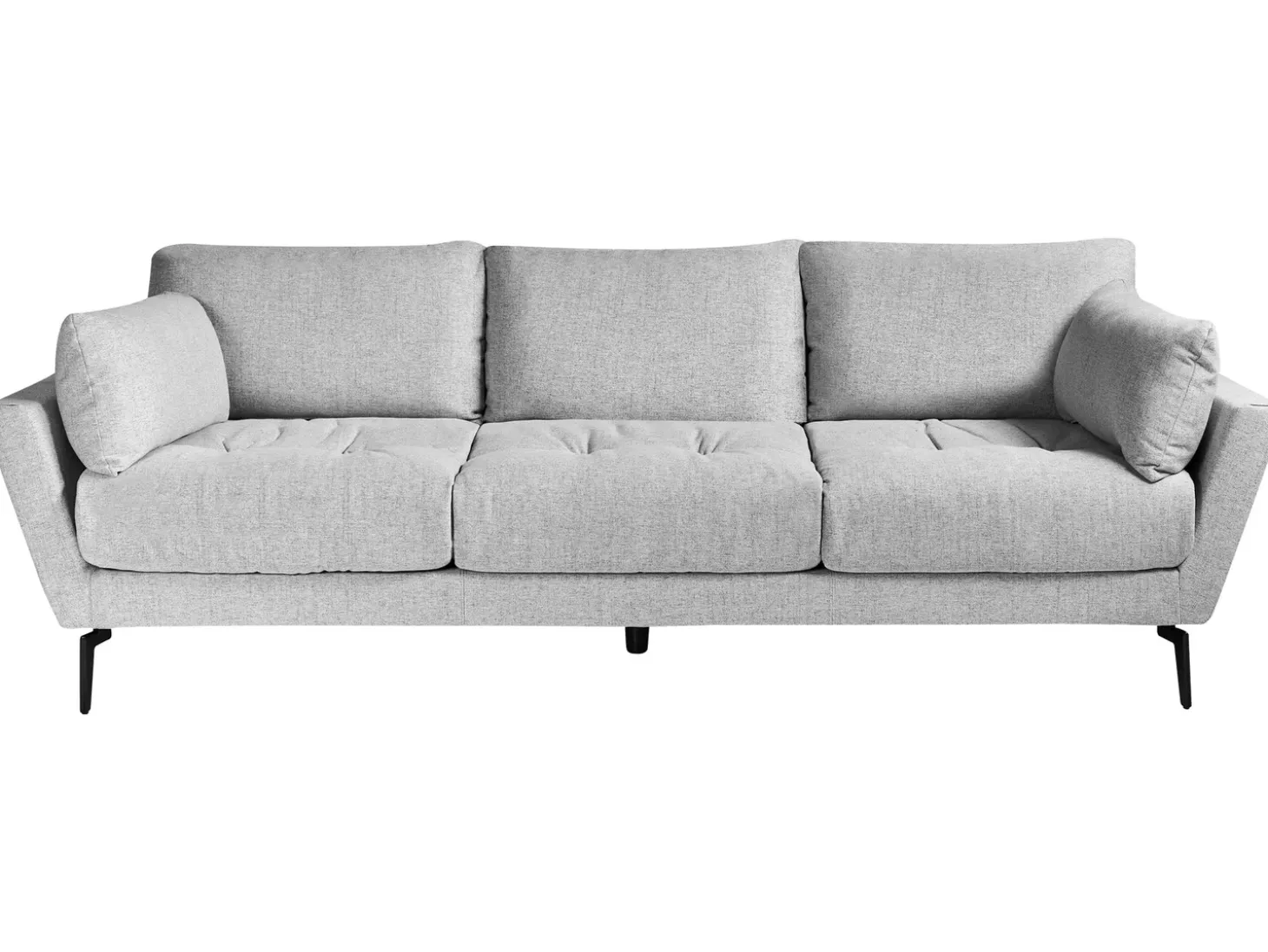 Online Sofa dla 4 osób NENOLA Szary Sofy Tapicerowane|Wszystkie Sofy