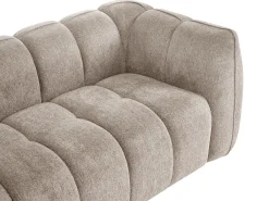 Online Sofa dla 3 osób NESS Beżowoszary Sofy Tapicerowane|Wszystkie Sofy