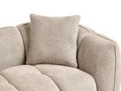 Online Sofa dla 2 osób NESS Beżowoszary Sofy Tapicerowane|Sofy Dwuosobowe