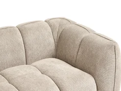 Online Sofa dla 2 osób NESS Beżowoszary Sofy Tapicerowane|Sofy Dwuosobowe