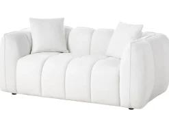 Best Sofa dla 2 osób NESS Złamana biel Sofy Tapicerowane|Sofy Dwuosobowe